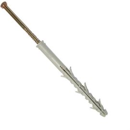 Фасадный дюбель 10х135(140), 4шт - пакет Tech-Krep TSX-S 127602 