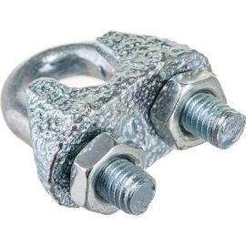 Зажим троса STAYER DIN 741, 6 мм, 80 штук, оцинкованный 30535-06 