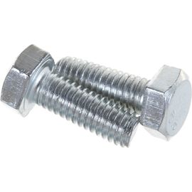 Болт Стройметиз полная резьба DIN933 М6х16, класс прочности 5.8, цинк 100 шт. 3011218 