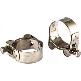Металлические хомуты СИБРТЕХ, силовые, 40-43мм, ширина 20мм, шарнирный, W4, 2шт 475253 