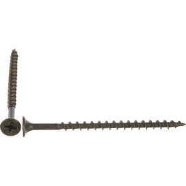 Саморез Качественный Крепеж 4,2х64 потай, крупная резьба, оксид 100 шт 0200373 КЧ 