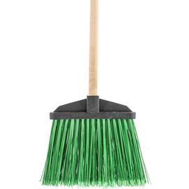 Веерная метла СИБРТЕХ 345х200х1420 мм, деревянный черенок 63230 