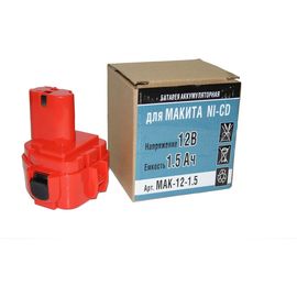 Аккумулятор Ni-CD (12V, 1.5 AН) для Makita 6271DWPE P.I.T. Mak-12-1,5 