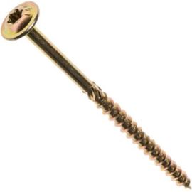 Конструкционный универсальный саморез Bullit 6х160 желт., пресс-шайба, TX30, 2 шт 14-0016720 