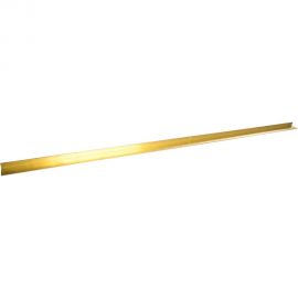 Уголок GAH ALBERTS латунный 30x15x1,5х1000мм, 471545 