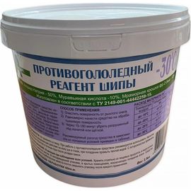 Противогололедный реагент А-Стандарт ШИПЫ -30 C ведро 3,5 кг 01-00004459 