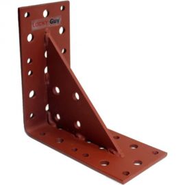 Уголок LUCKY Guy 200x200x100x6,0мм с ребром жесткости, покр. грунт ГФ-0 600 02 200200 100 1LG 