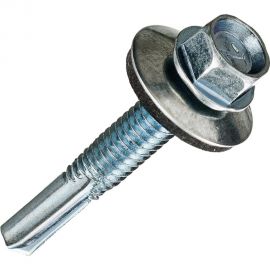 Кровельный саморез Tech-Krep оцин КРс ZP 5,5х32 удл. сверло 50 шт контейнер 142301 