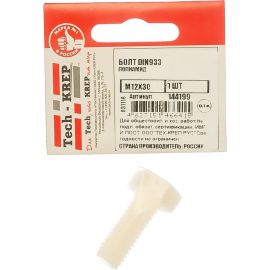 Болт Tech-Krep DIN933 М12х30 полиамид 1 шт 144199 