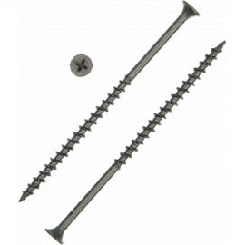 Саморезы гипсокартон-дерево 4.8х100, 25шт - пакет Tech-Krep 125473 