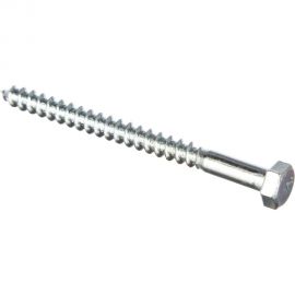 Сантехнический болт DIN 571 оцинкованный 8х100, 20шт - коробка Tech-Krep 126559 