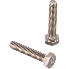 Болт Tech-Krep DIN933 6х30 ш.г. полн. рез. нерж.ст. А2, 5 шт. 141690 
