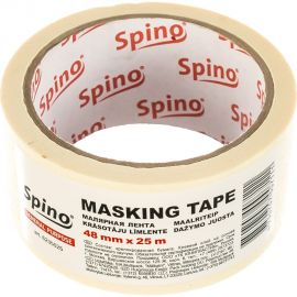 Малярная лента белая 60oC 48ммx25м SPINO 6235025 