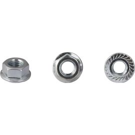 Гайка Tech-Krep DIN6923 шестигранная оцинкованная с фланцем М10 18 шт - пакет 141610 