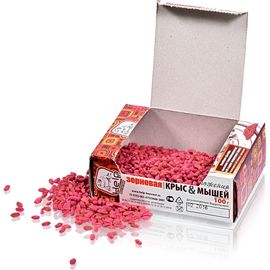 Зерновая приманка для уничтожения КРЫС и МЫШЕЙ 100 г HELP 80262 