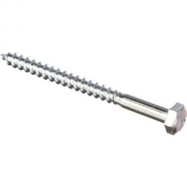 Сантехнический болт DIN 571 оцинкованный 6х70, 40шт - коробка Tech-Krep 126549 