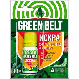 Средство для защиты растений от гусениц Грин Бэлт Искра М, флакон 10 мл 01-533 