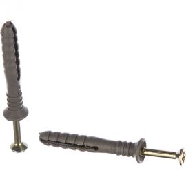 Дюбель-гвоздь Качественный Крепеж потайной бортик 6х40 40 шт 0200615 КЧ 