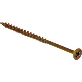 Универсальный саморез Госкреп дерево/ДСП/OSB, 4.2х76 мм, 180 шт., большой пластиковый контейнер, 1000 мл 1-0022720 