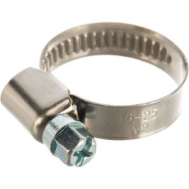 Универсальный хомут ЕВРОПАРТНЕР 16-25, нержав. сталь, 1 шт. G1 0868 