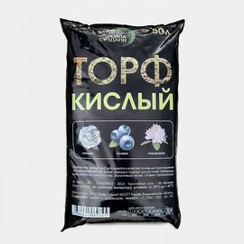Кислый торф Сила Суздаля 50 л TK0500 