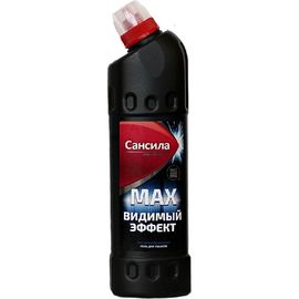Средство для удаления известкового налета Сансила MAX+видимый эффект черный, 750г +СНС-13 