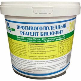 Противогололедный реагент А-Стандарт Бишофит -30 C ведро 3.5 кг 01-00004376 