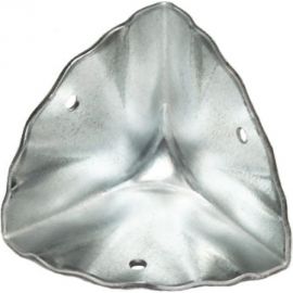 Оцинкованный уголок для ящиков Lucky Guy 60x60x2 мм, d отверстий 5.1 мм 150 02К 060 0 