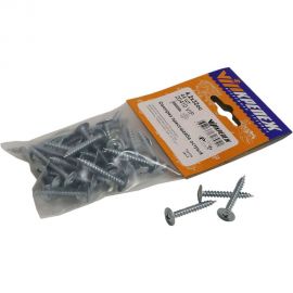 Саморез VIPкрепеж прессшайба острая 40 шт 20410 VIPL 