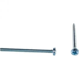 Винт с полуцилиндрической головкой Метизный двор 4x50 DIN 7985, 100 шт. 4607159067142 