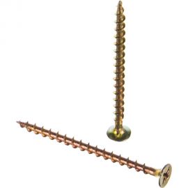 Саморез КРЕП-КОМП жёлтый цинк PH-2 по дереву 3,5х55 350 шт ждп5535ф 