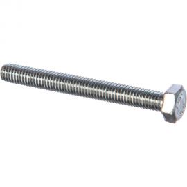Болт Tech-Krep DIN933 с шестигранной головкой, оцинкованный М8х70 2 шт - пакет 102974 