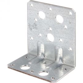 Перфорированный уголок GAH ALBERTS усиленный, оцинкованный, 90x50x80х2.5 мм 334659 