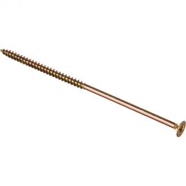 Универсальный саморез Tech-Krep 150х6,0 мм 50 шт желтый, коробка с окном 102280 