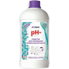 Средство BIOBAC PH-Пул минус для бассейнов, 1л BP-PHL 