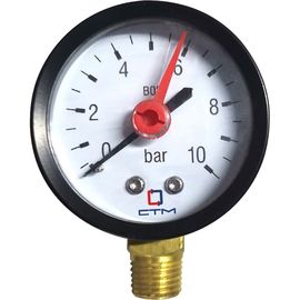 Манометр радиального подключения 1/4 до 10 бар СТМ CPM14R10:167 