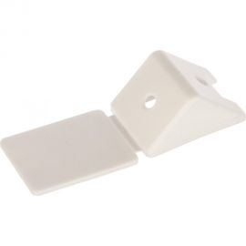 Мебельный уголок с шурупом Невский Крепеж белый 6 шт. 822881 