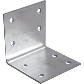 Мебельный угол КрепСтройГрупп широкий, белый цинк, KS6 60х60х60х2 мм 145550 