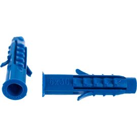 4-х распорный дюбель ГОСКРЕП усы+шипы 6х30 полипропилен 30 шт., подвес 4-0010950 