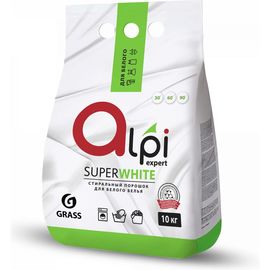 Стиральный порошок Grass Alpi Expert для белого белья 10 кг 125398 
