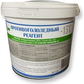 Противогололедный реагент А-Стандарт -15C ведро 3.5 кг 01-00004745 