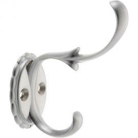 Мебельный крючок KERRON Д73 Ш33 В85, матовый хром KR 0110 SC 