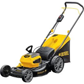 Аккумуляторная бесщеточная газонокосилка Denzel RLM450-36 Li-ion, 36 В, 4 Ач 58910 