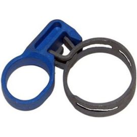 Пружинный хомут MUBEA 14х12 серый с чекой, FBS, Германия 14012007085 