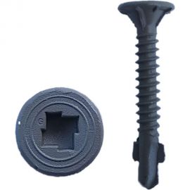 Самонарезающий винт со сверловым концом Grabber LOX 4,2х32 мм Grabbergard 200 шт. DIY+бита 25 мм GH8114LG-200DIY-LOX 