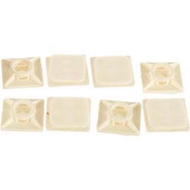 Площадка для бандажа Стройбат самокл., 19х19 мм, бесцветный, 8 шт 005851 