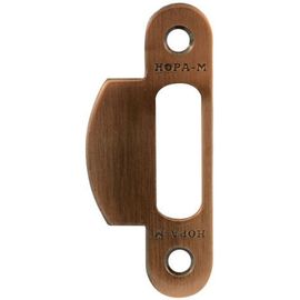 Ответная планка НОРА-М 504.18 ст.медь 80мм с заходом 8575 