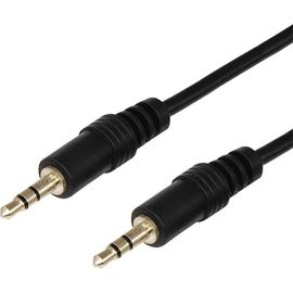 Шнур REXANT Стерео 3,5 мм штекер - Стерео 3,5 мм штекер, длина 0,5 метра 17-4100 