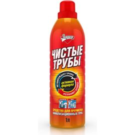 Средство для прочистки труб Золушка Чистые трубы 1 л Б-37-1 