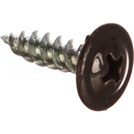 Саморезы с прессшайбой по листовому металлу до 0,9 мм Зубр RAL-8017 PH2 4,2х16 мм 500шт 300191-42-016-8017 